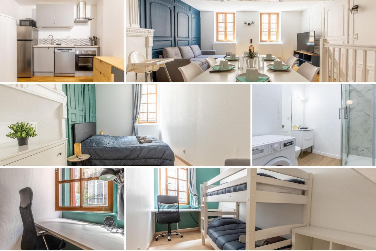 Le Double Pirou # 2 Appartements # Halte Auvergne Thiers Buitenkant foto
